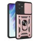 Slide Camera Armor Back Cover Case (Samsung Galaxy A54 5G) pink