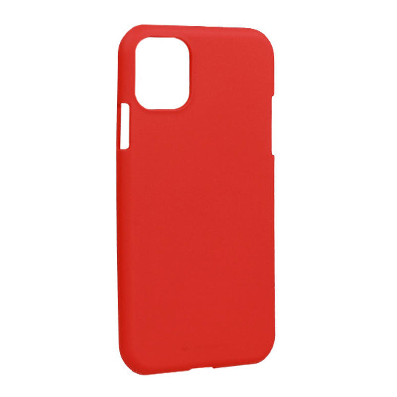 Goospery Soft Feeling Back Cover (iPhone 11) red