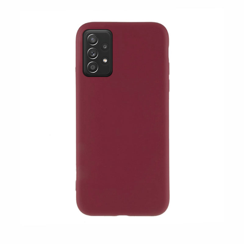 Soft Matt Case Back Cover (Samsung Galaxy A52 / A52s) burgundy