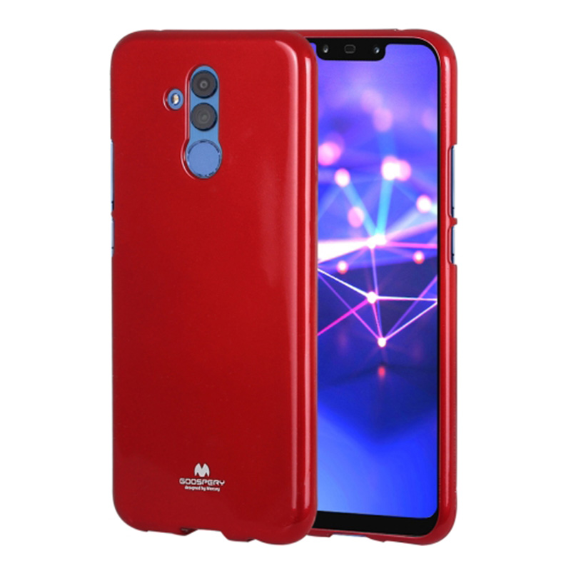 Goospery Jelly Case Back Cover (Huawei Mate 20 Lite) red