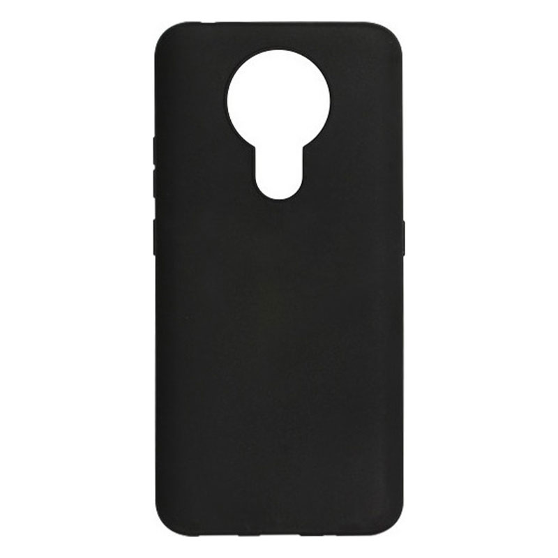 Soft Matt Case Back Cover (Nokia 3.4) black