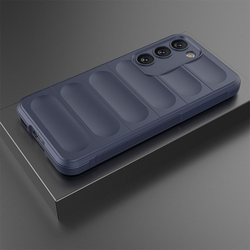 Silky Shield Back Cover Case (Samsung Galaxy S23) blue