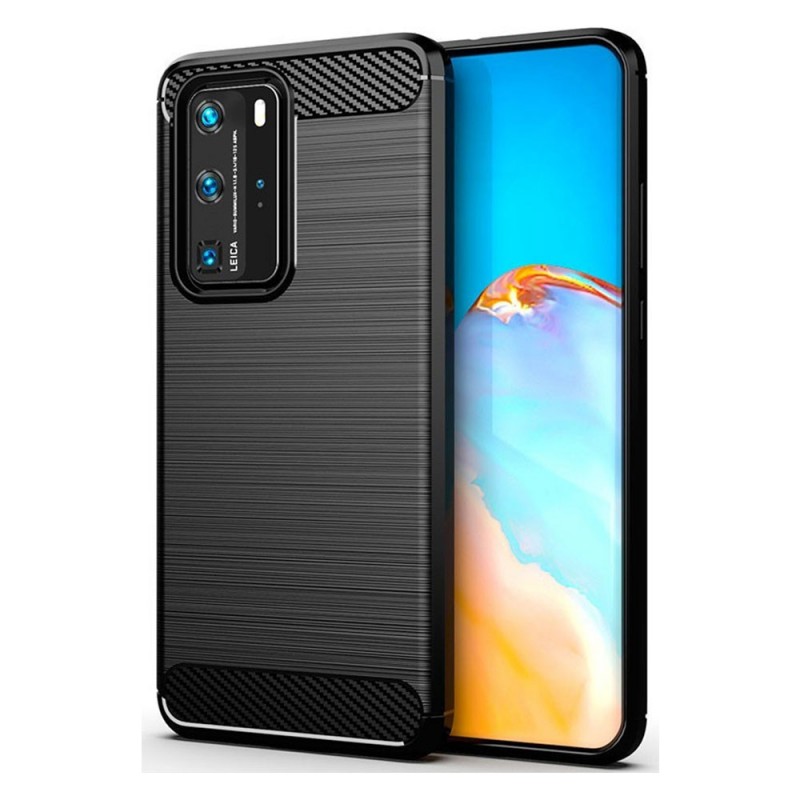 Carbon Case Back Cover (Huawei P40 Pro) black