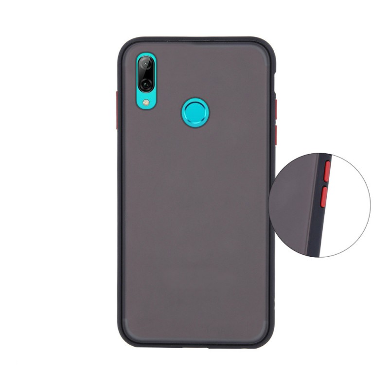 Colored Buttons Case Back Cover (Huawei P Smart 2019 / Honor 10 Lite) black