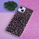 Gold Glam Back Cover Case (Samsung Galaxy A13 5G / A04S) leopard print 1