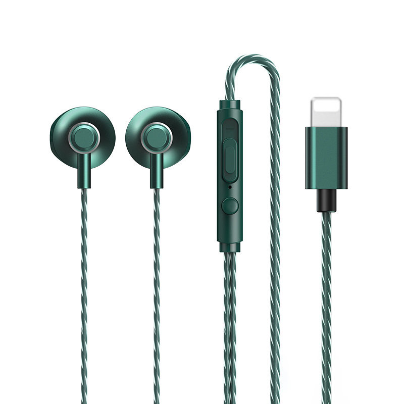 Ακουστικά Handsfree Remax Lightning (RM-711i) green