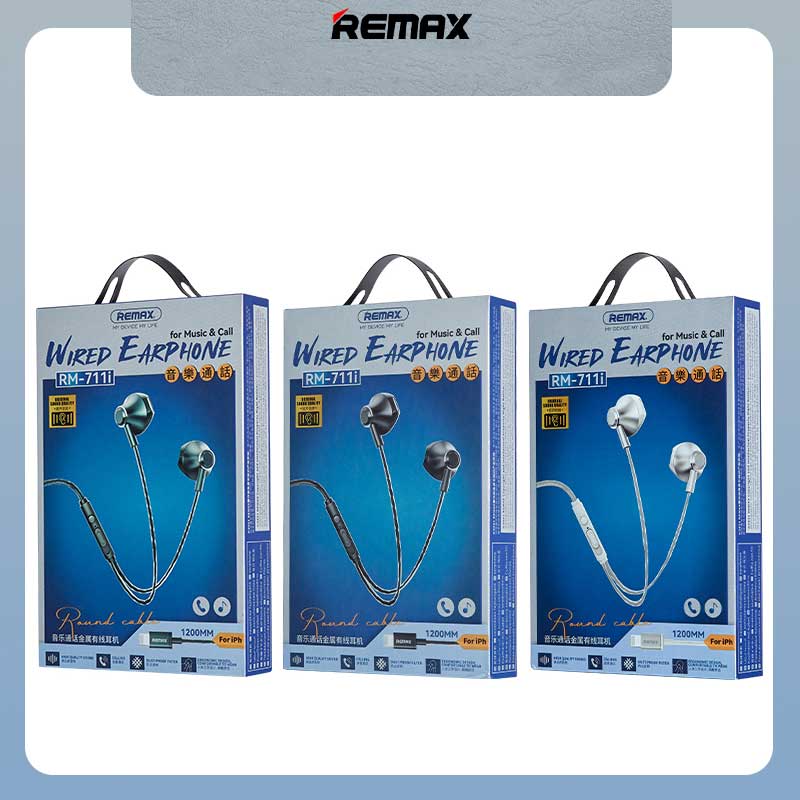 Ακουστικά Handsfree Remax Lightning (RM-711i) green