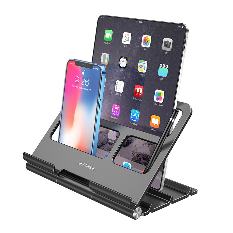 Borofone Titan Desktop Ηolder BH58 Βάση Γραφείου για Smartphone-Tablet (black)