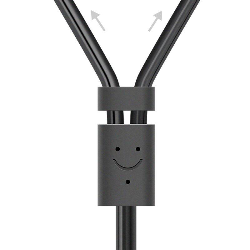Ugreen Audio Cable 3.5mm Mini Jack (female) / 2xRCA (male) 0,25mm (AV102 10561) gray