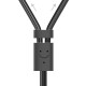 Ugreen Audio Cable 3.5mm Mini Jack (female) / 2xRCA (male) 0,25mm (AV102 10561) gray