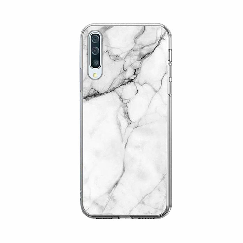 Wozinsky Marble Case Back Cover (Samsung Galaxy A50 / A30s) white
