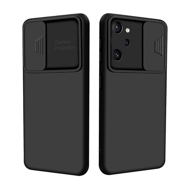 Nexeri Cam Slider Case Back Cover (Realme 9i) black