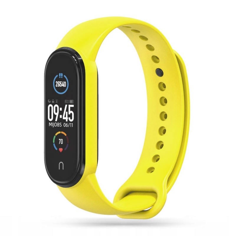 Tech-Protect IconBand Λουράκι Σιλικόνης (Xiaomi Mi Smart Band 7 / 6 / 5) yellow