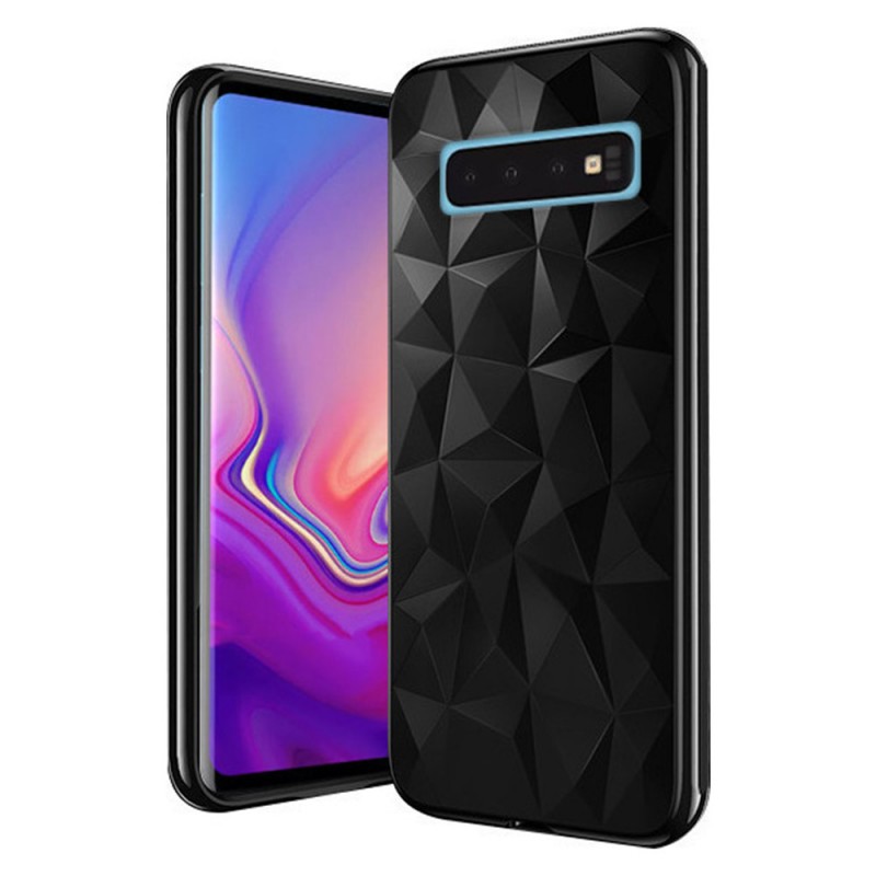 Air Prism 3D Case Back Cover (Samsung Galaxy S10) black