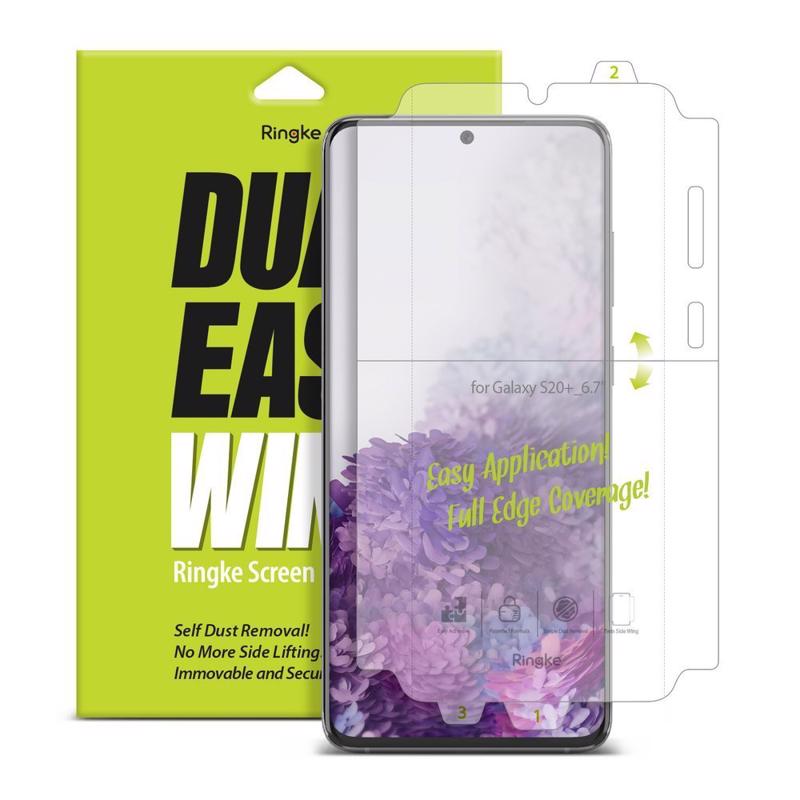 Ringke Dual Easy Wing 2x Film Screen Protector (Samsung Galaxy S20 Plus) (DWSG0004)