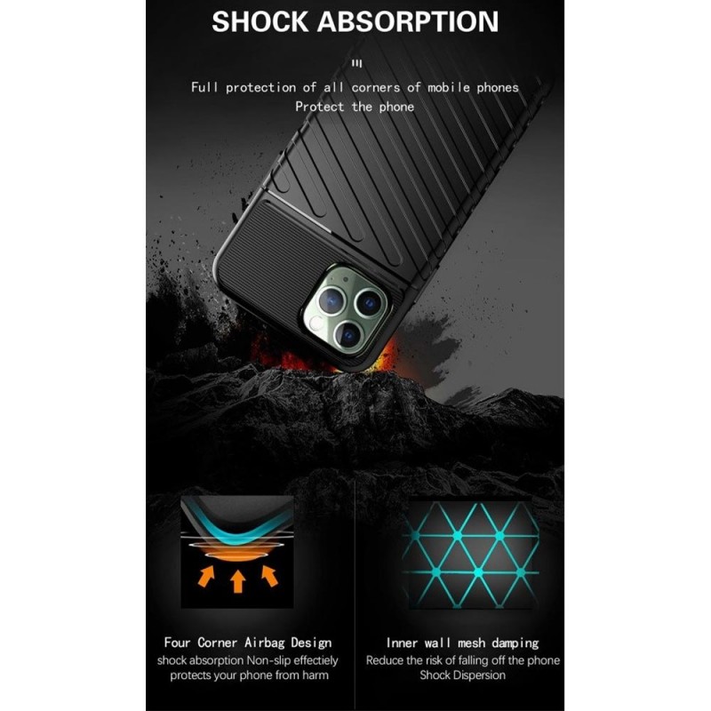 Anti-shock Thunder Case Rugged Cover (iPhone 11 Pro Max) black