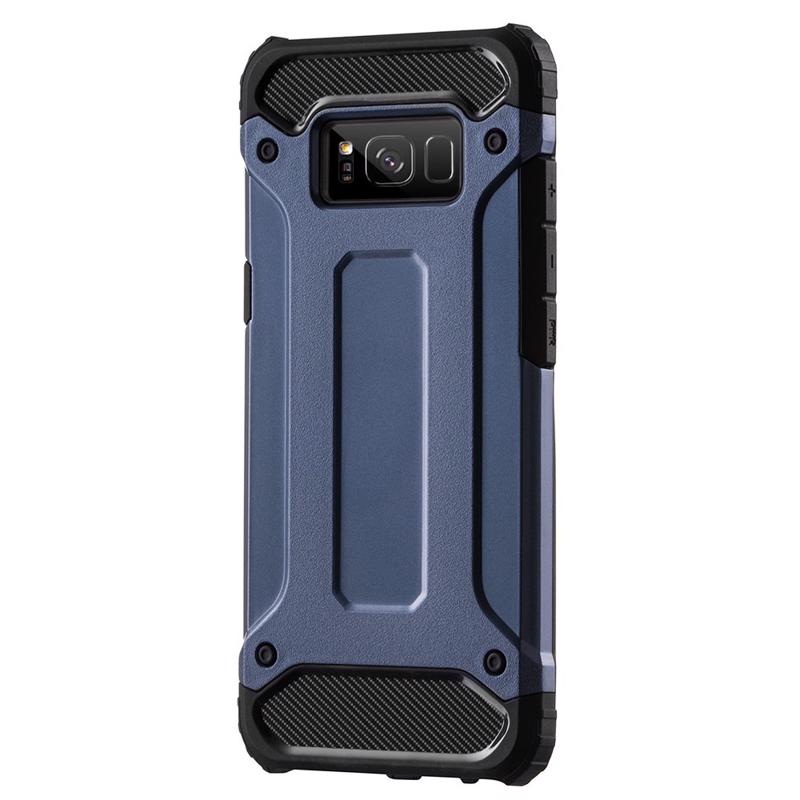 Hybrid Armor Case Rugged Cover (Samsung Galaxy S8 Plus) blue
