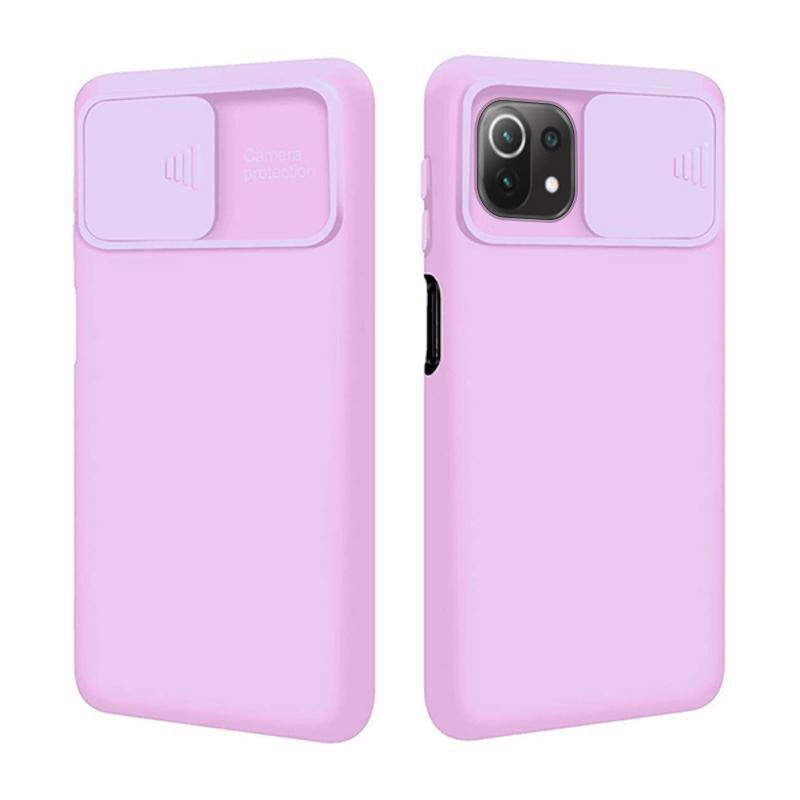 Nexeri Cam Slider Case Back Cover (Xiaomi Mi 11 Lite) purple