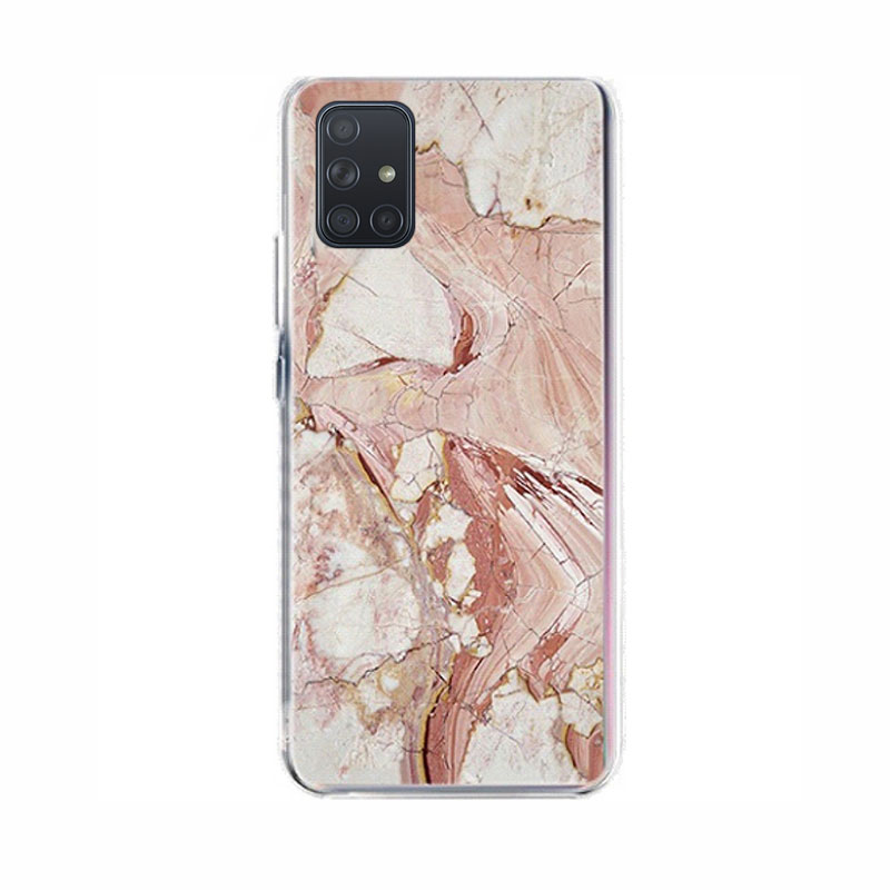 Wozinsky Marble Case Back Cover (Samsung Galaxy M51) pink