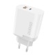 Dudao Wall Charger Type-C PD QC 3.0 3A 22.5W (white)