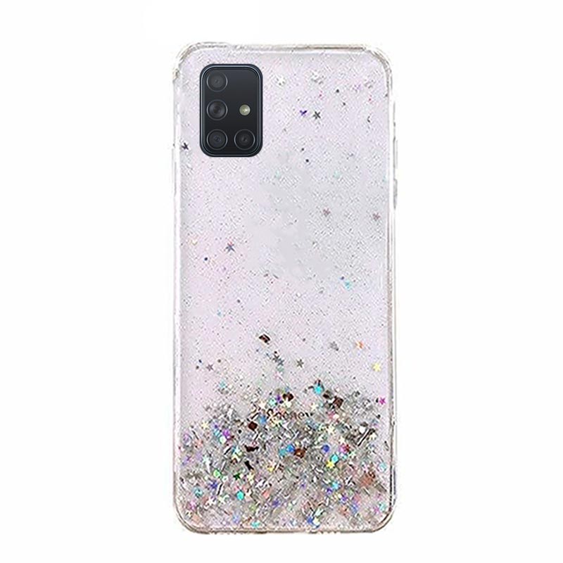 Wozinsky Star Glitter Shining Cover (Samsung Galaxy A31) clear