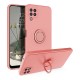 Finger Grip Case Back Cover (Samsung Galaxy A22 4G) pink