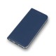 Smart Magnetic Leather Book Cover (Motorola Moto G32) blue