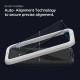 Spigen® GLAS.tR™ ALIGNmaster™ (x2Pack) Full Face Tempered (iPhone 12 / 12 Pro) black