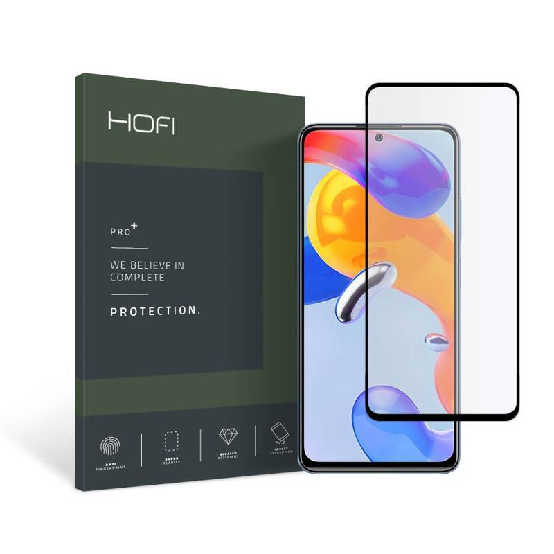 Hofi Tempered Glass Full Glue And Coveraged (Xiaomi Redmi Note 11 Pro 5G / 4G) black