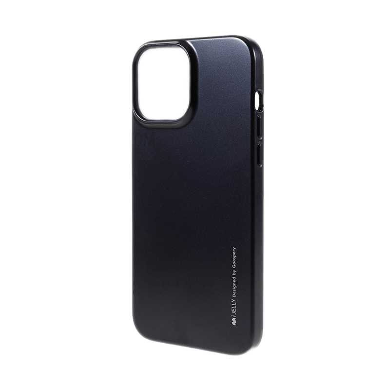 Goospery i-Jelly Case Back Cover (iPhone 13 Mini) black
