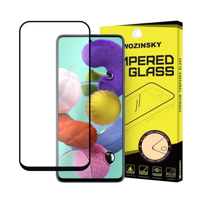 Wozinsky Tempered Glass Full Glue And Coveraged (Samsung Galaxy Note 10 Lite / A71) black