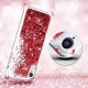 Liquid Crystal Glitter Armor Back Cover (Xiaomi Redmi 9) red