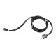 Magnetic Cable Micro Usb 2,4A C689 (black) 1m
