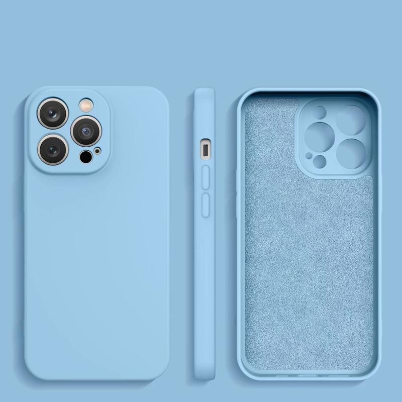 Silicone Soft Velvet Case (Samsung Galaxy A53 5G) light-blue