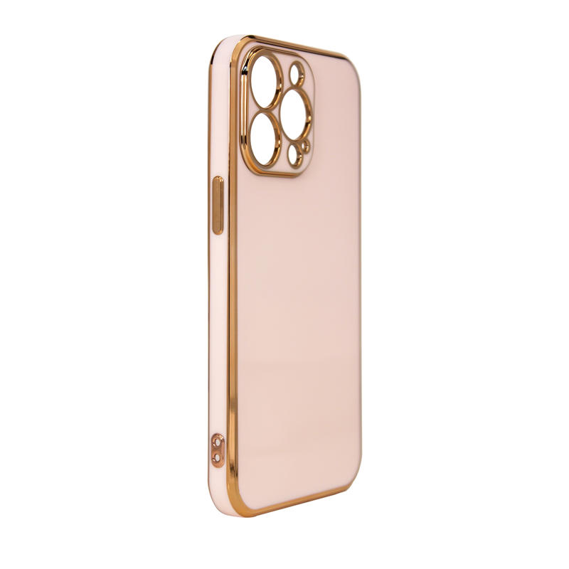 Lighting Gold Case Back Cover (iPhone 13) pink