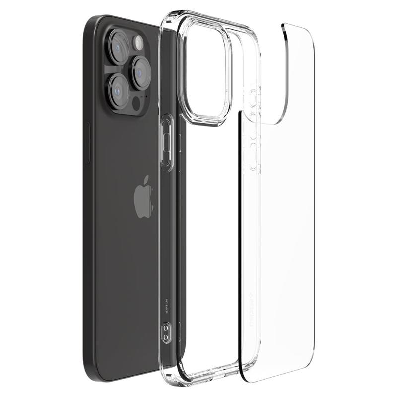 Spigen® Ultra Hybrid™ ACS06565 Case (iPhone 15 Pro Max) crystal clear