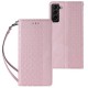 Magnet Wallet Strap Lanyard Book (Samsung Galaxy S22 Plus) pink