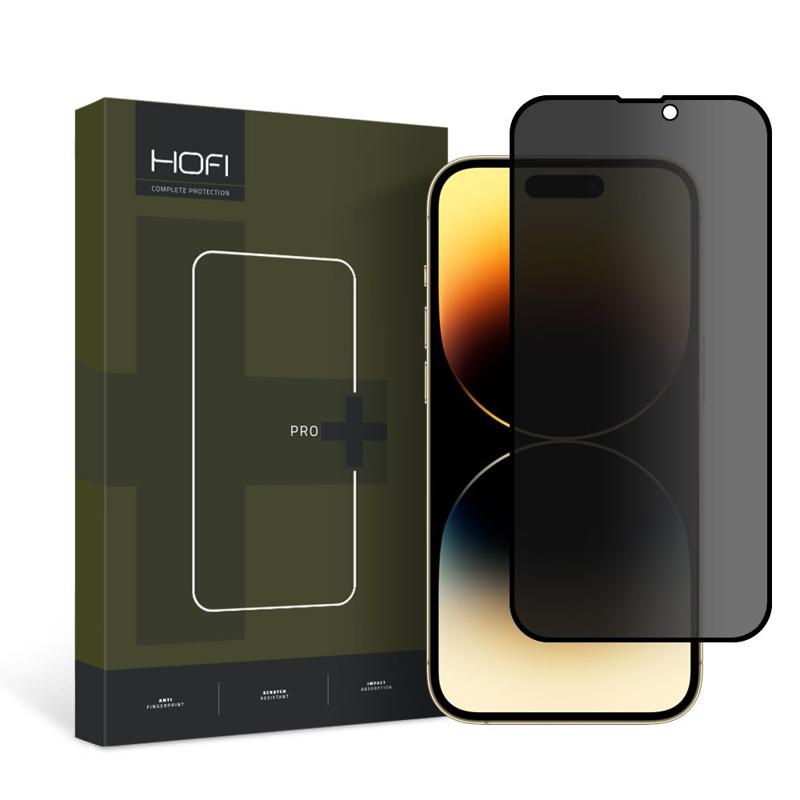 Hofi Anti Spy Pro+ Privacy Tempered Glass (iPhone 15 Plus)