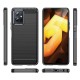 Carbon Case Back Cover (Vivo Y33S) black