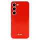 Silicone Jelly Back Case (Samsung Galaxy S23 Plus) red