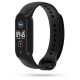 Tech-Protect IconBand Λουράκι Σιλικόνης (Xiaomi Mi Band 7 / 6 / 5) black