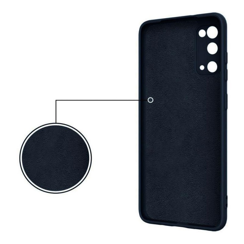 Finger Grip Case Back Cover (Samsung Galaxy A32 4G) dark-blue