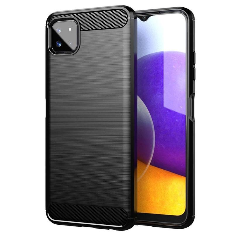Carbon Case Back Cover (Samsung Galaxy A22 5G) black