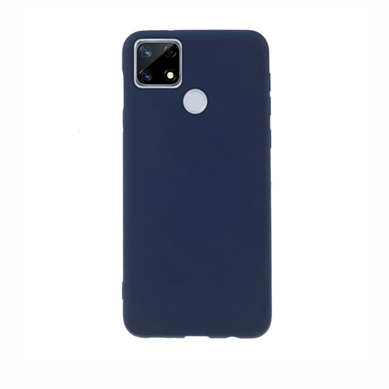 Soft Matt Case Back Cover (Realme 7i Global) dark-blue