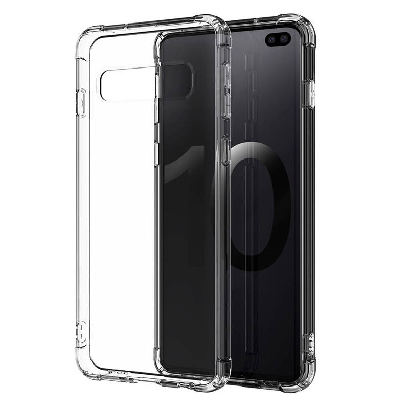 Military Anti-shock Case Back Cover (Vivo X60 Pro) clear