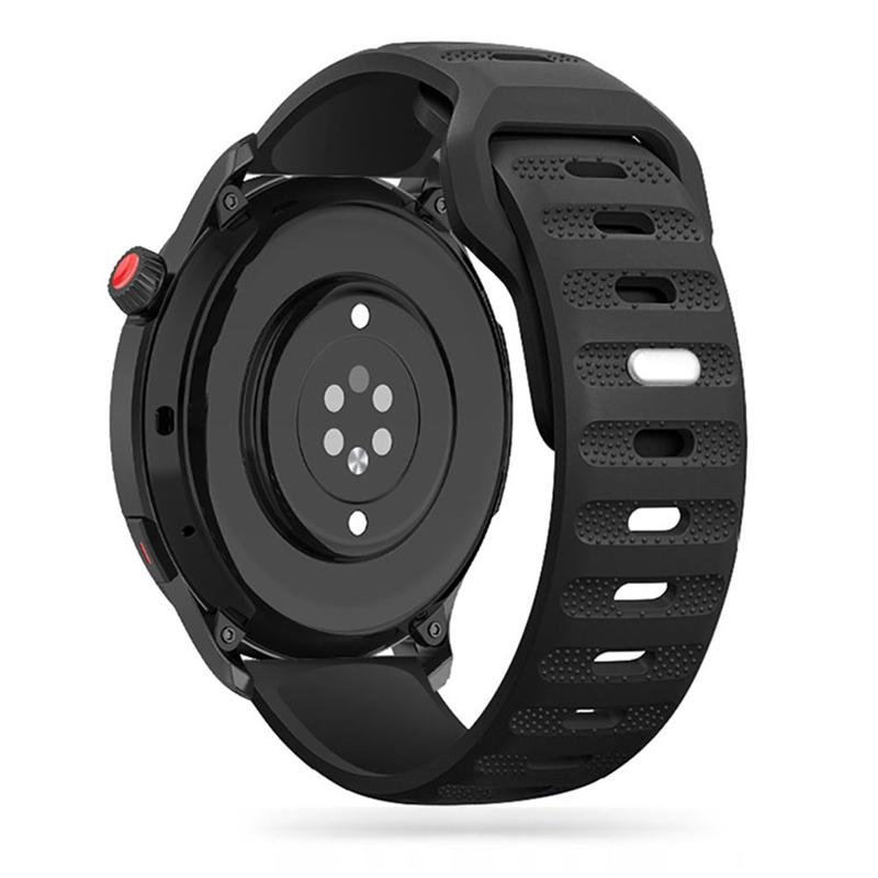 Tech-Protect IconBand Line Λουράκι Σιλικόνης (Samsung Galaxy Watch 4 / 5 / 5 Pro / 6) black