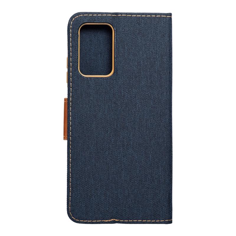 Canvas Book Cover Case (Xiaomi Redmi 10) blue