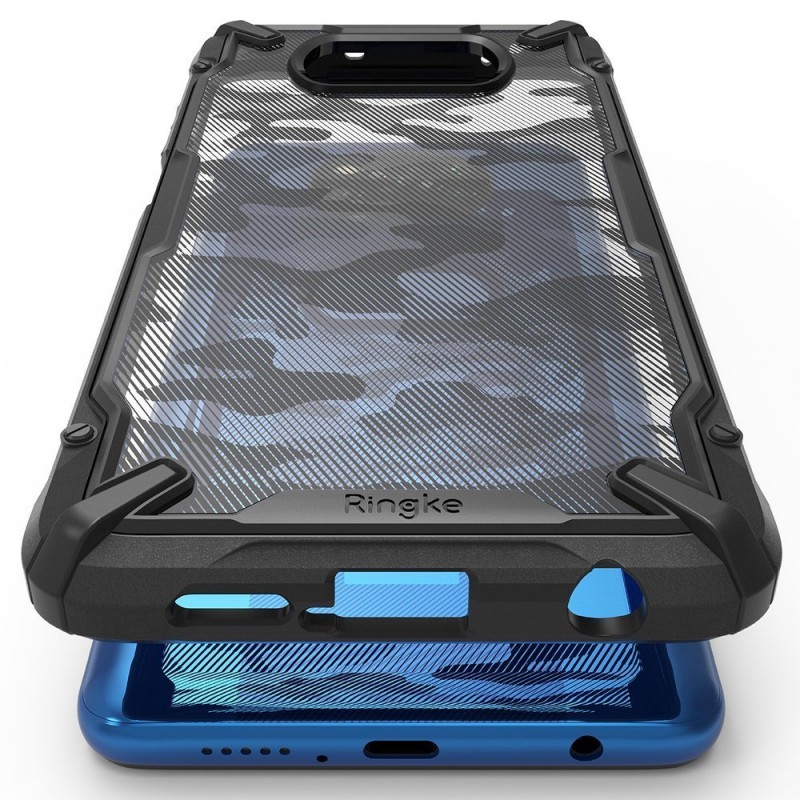 Ringke Fusion-X Camo Back Case (Xiaomi Poco F3 / Mi 11i) camo black (XDXI0022)