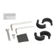 Wozinsky Bicycle Handlebar Mount Βάση Στήριξης Ποδηλάτου - Μηχανής (WBHBK1) black