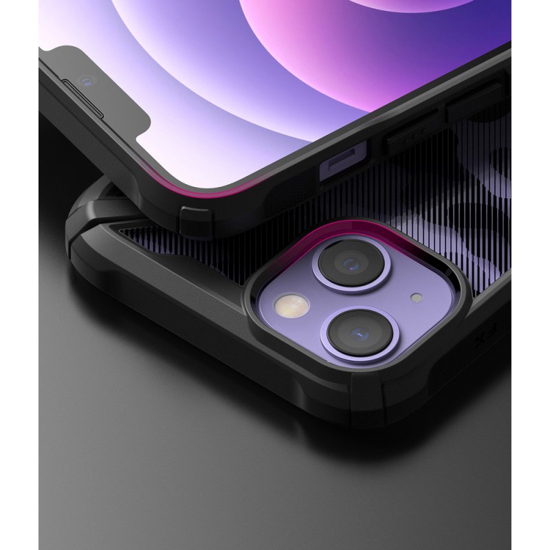Ringke Fusion-X Camo Back Case (iPhone 13 Mini) camo-black